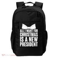 All I Want For Christmas Is A New President Backpack thumb 0