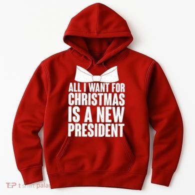 All I Want For Christmas Is A New President Hoodie