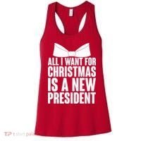 All I Want For Christmas Is A New President Women's Tank Top thumb 0