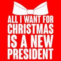 All I Want For Christmas Is A New President Women's Tank Top thumb 5