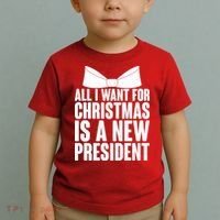 All I Want For Christmas Is A New President Toddler T-Shirt thumb 2
