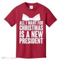 All I Want For Christmas Is A New President Kids T-Shirt thumb 0
