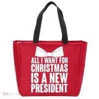 All I Want For Christmas Is A New President Tote Bag thumb 0