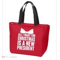 All I Want For Christmas Is A New President Tote Bag thumb 3
