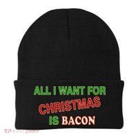 All I Want For Christmas Is Bacon Beanie thumb 0