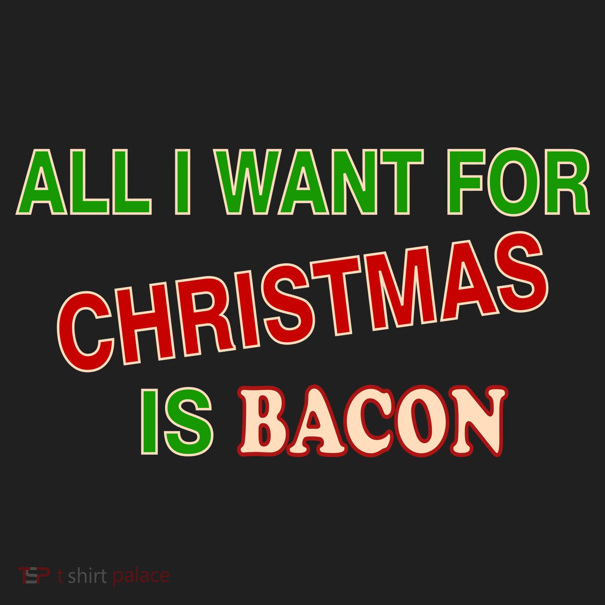 All I Want For Christmas Is Bacon Beanie