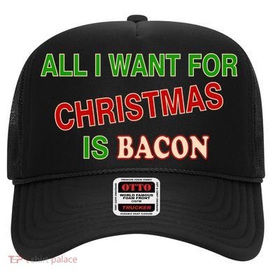 All I Want For Christmas Is Bacon Hat