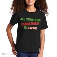 All I Want For Christmas Is Bacon Kids T-Shirt thumb 2