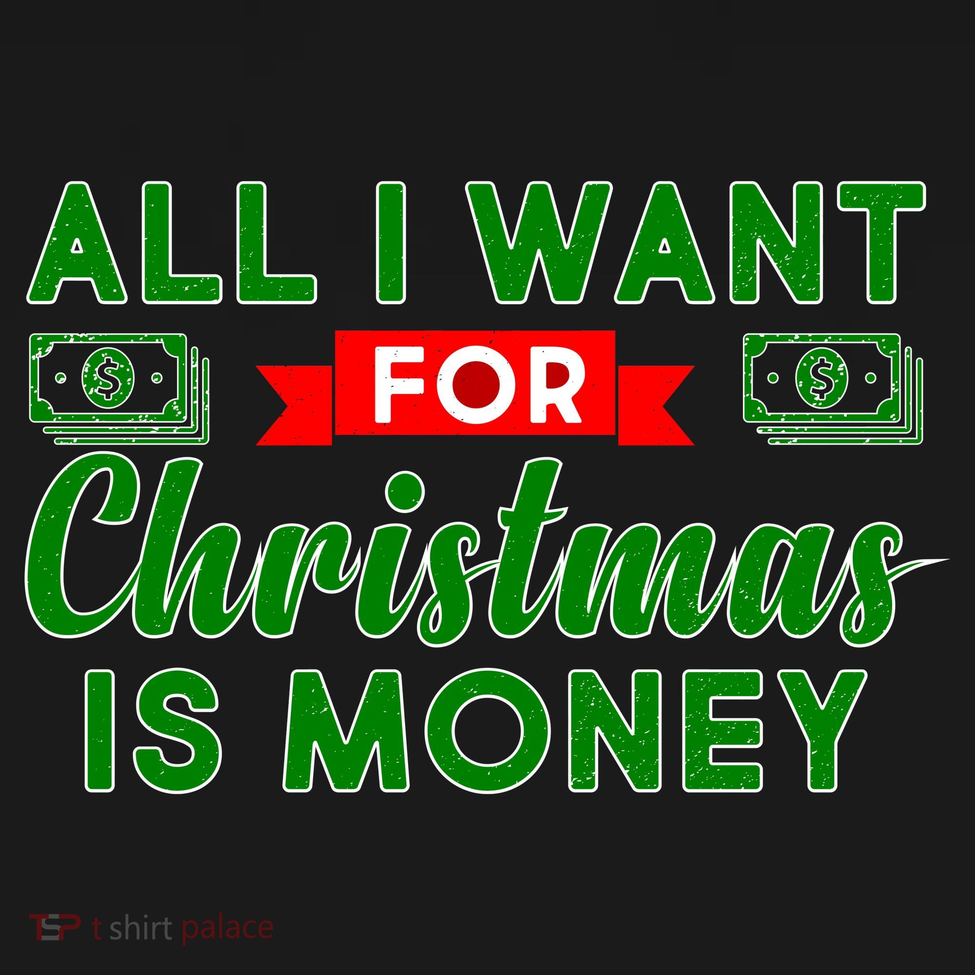 All I Want for Christmas is Money Coaster