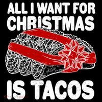 All I Want For Christmas Is Tacos Funny Visor thumb 3