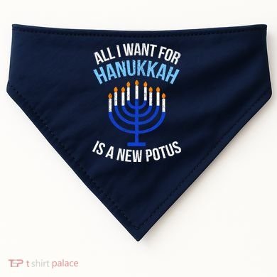 All I Want For Hanukkah Is A New Potus USA-Made Doggie Bandana