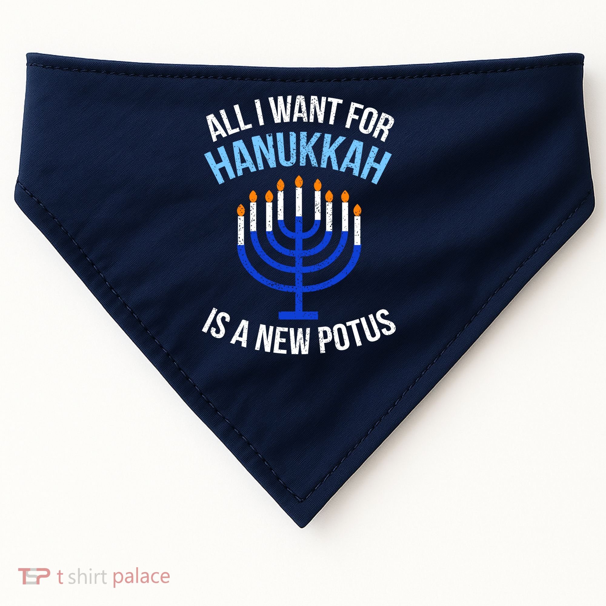 All I Want For Hanukkah Is A New Potus USA-Made Doggie Bandana