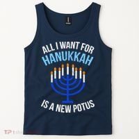 All I Want For Hanukkah Is A New Potus Tank Top thumb 2