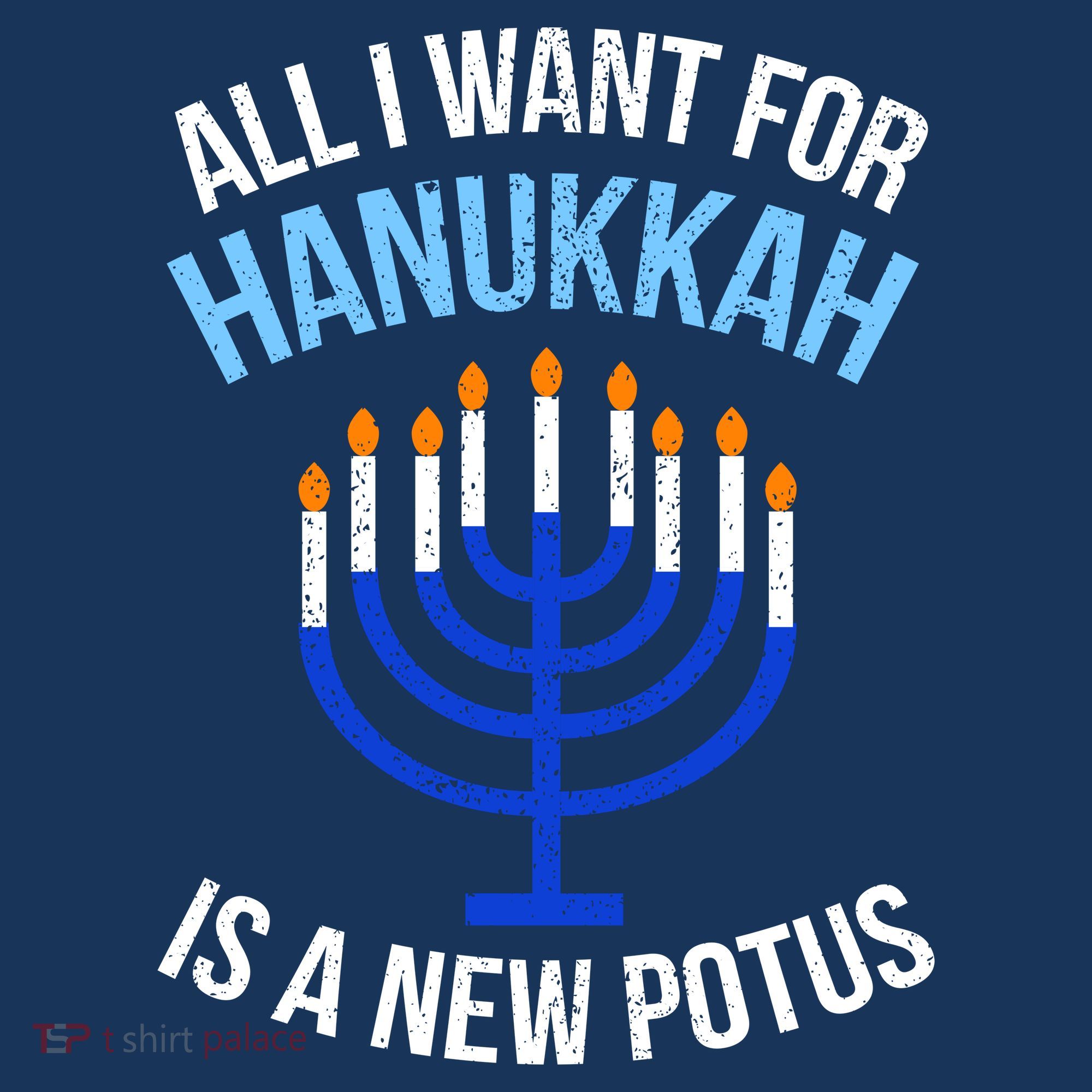 All I Want For Hanukkah Is A New Potus Kids Sweatshirt