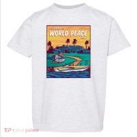 All I Want Is World Peace And Money Toddler T-Shirt thumb 0