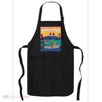 All I Want Is World Peace And Money Apron thumb 0