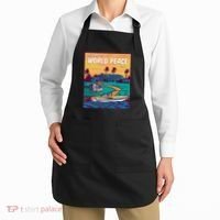 All I Want Is World Peace And Money Apron thumb 2