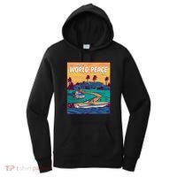 All I Want Is World Peace And Money Women's Hoodie thumb 0