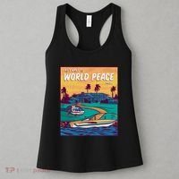 All I Want Is World Peace And Money Women's Tank Top thumb 3