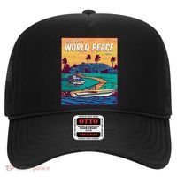 All I Want Is World Peace And Money Hat thumb 0