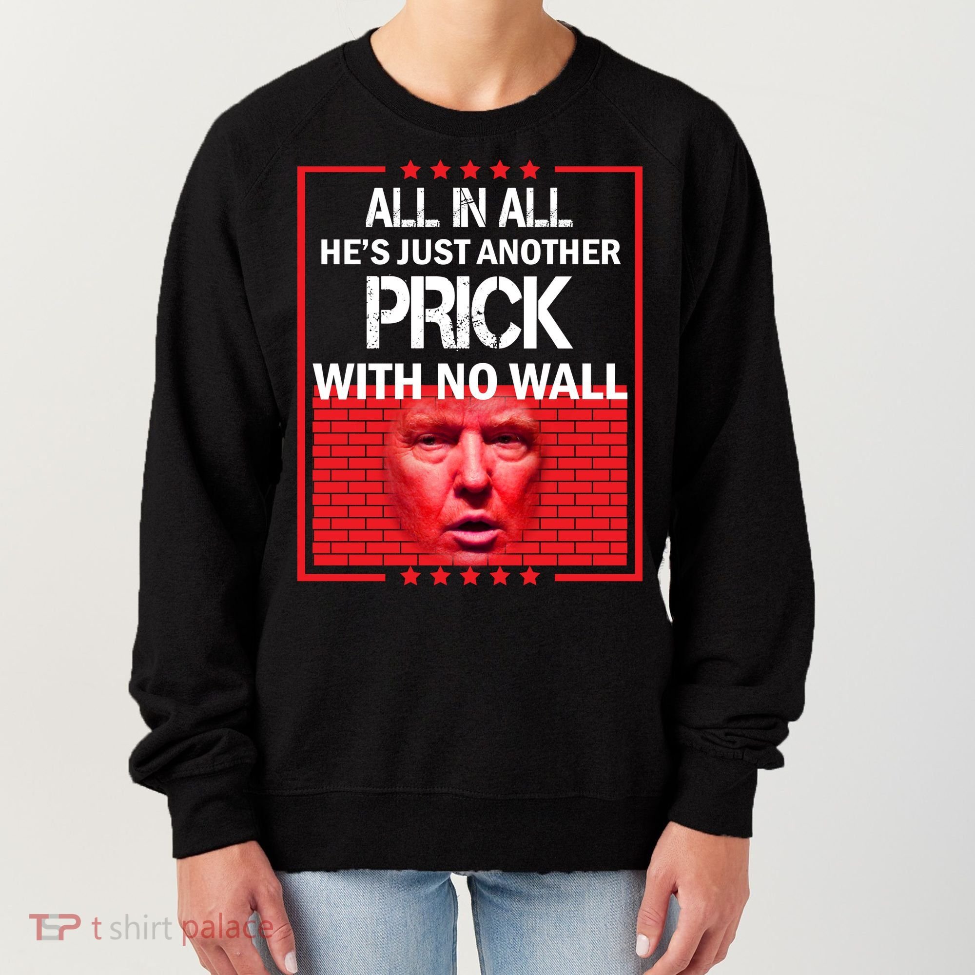 All In All He's Just Another Prick With No Wall Women's Sweatshirt