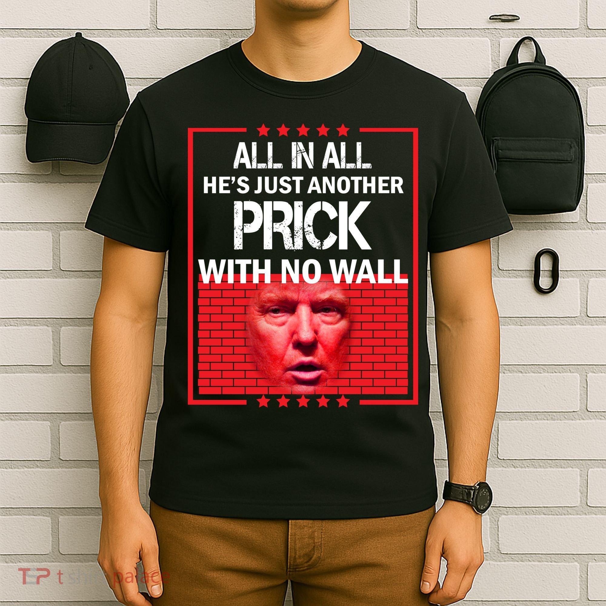 All In All He's Just Another Prick With No Wall T-Shirt