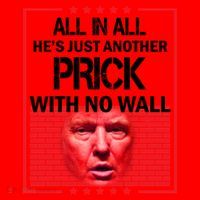 All In All He's Just Another Prick With No Wall Santa Hat thumb 1