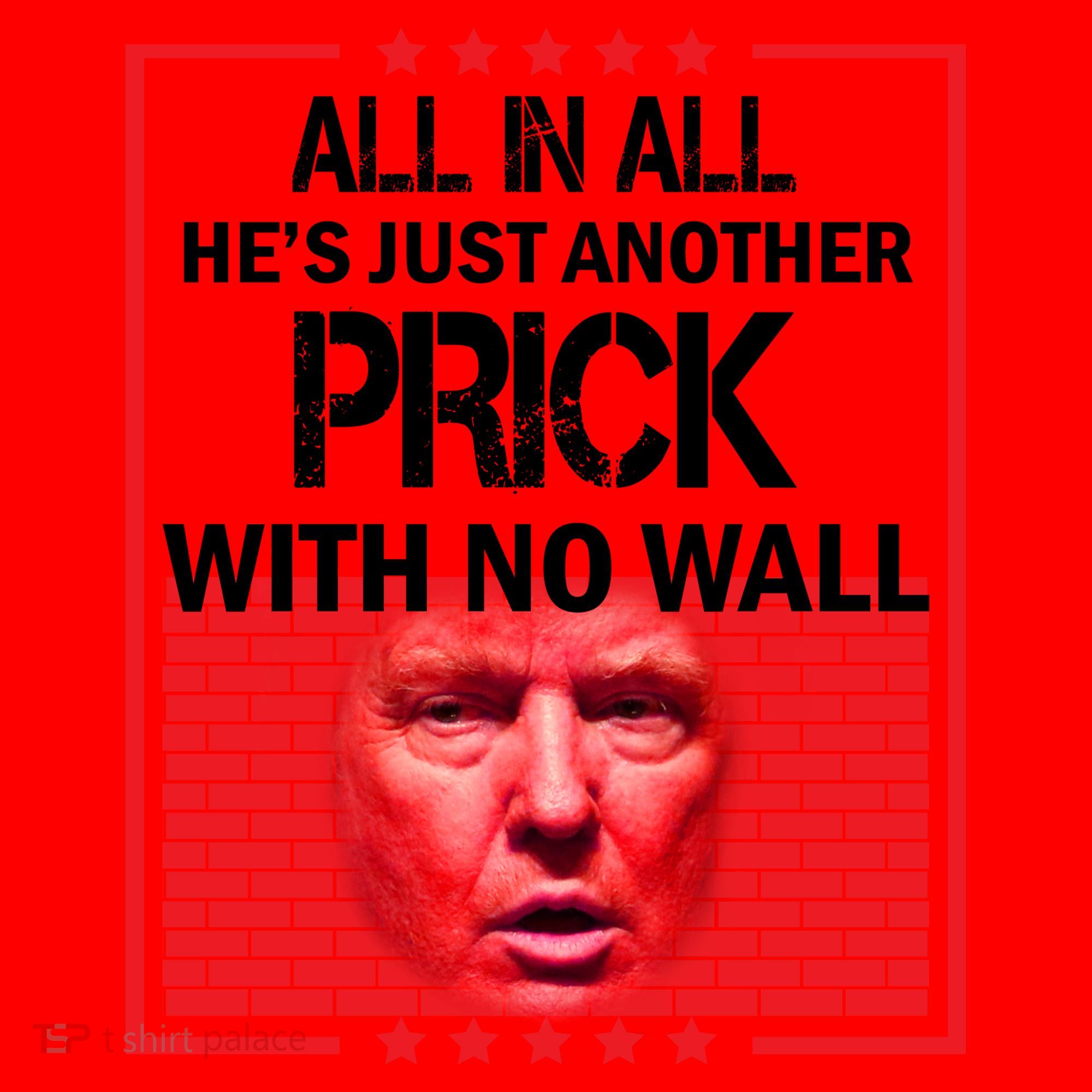 All In All He's Just Another Prick With No Wall Santa Hat