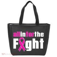 All In For The Fight Breast Cancer Awareness Tote Bag thumb 0