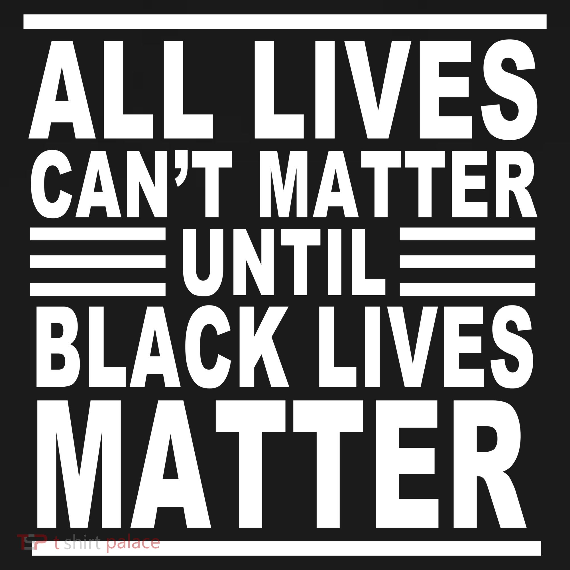 All lives Can't Matter Until Black Lives Matter Women's Hoodie