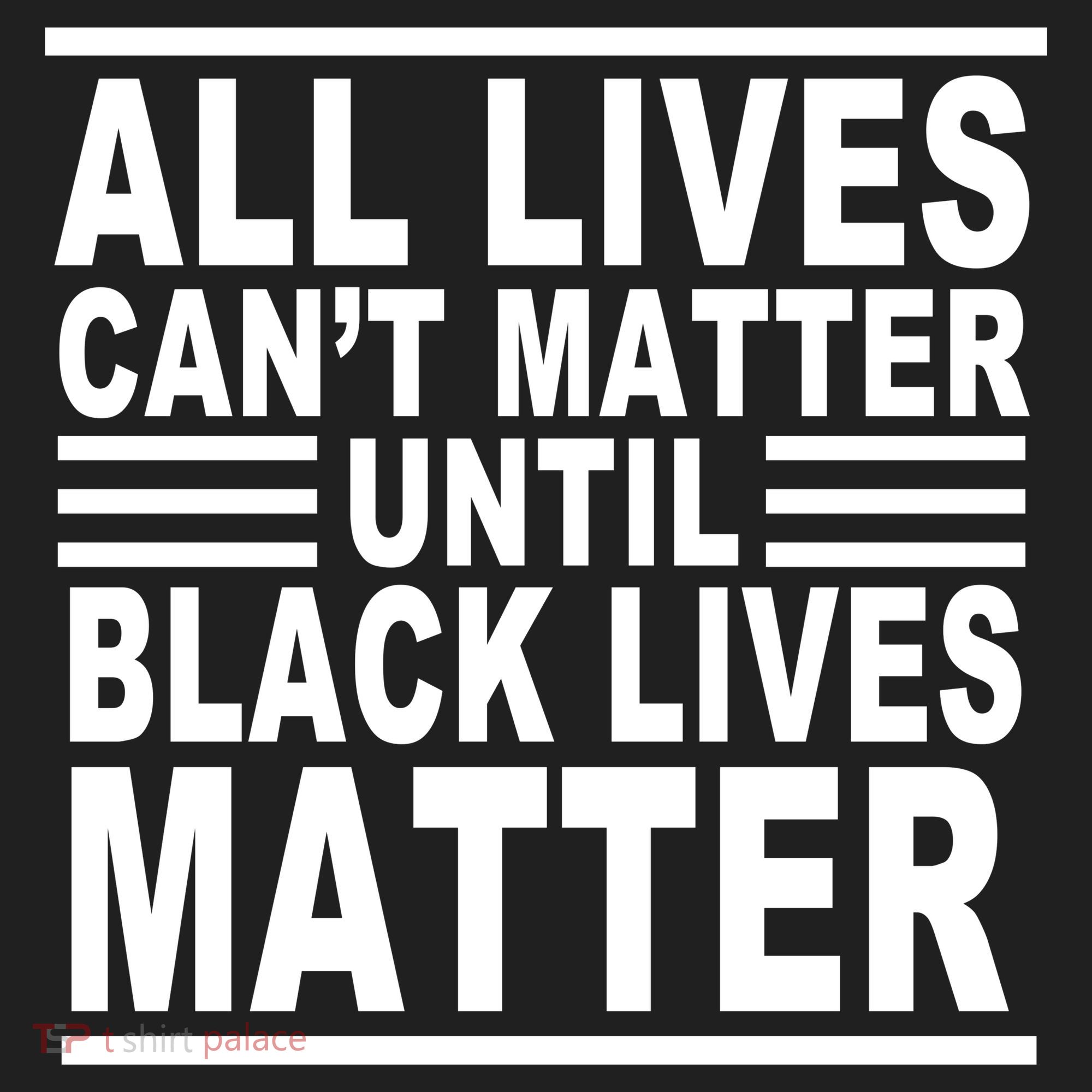 All lives Can't Matter Until Black Lives Matter Golf Towel
