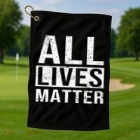 All Lives Matter Golf Towel thumb 1