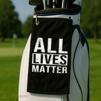 All Lives Matter Golf Towel thumb 2