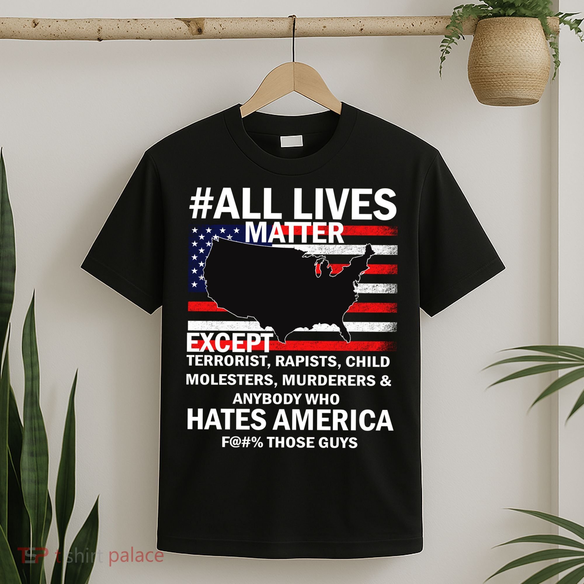 All Lives Matter Except T-Shirt