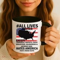 All Lives Matter Except Coffee Mug thumb 3
