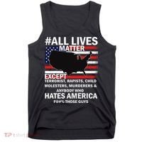 All Lives Matter Except Tank Top thumb 0