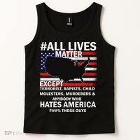 All Lives Matter Except Tank Top thumb 2