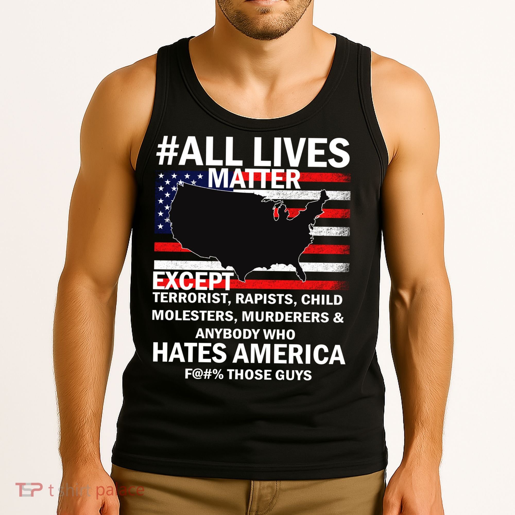 All Lives Matter Except Tank Top