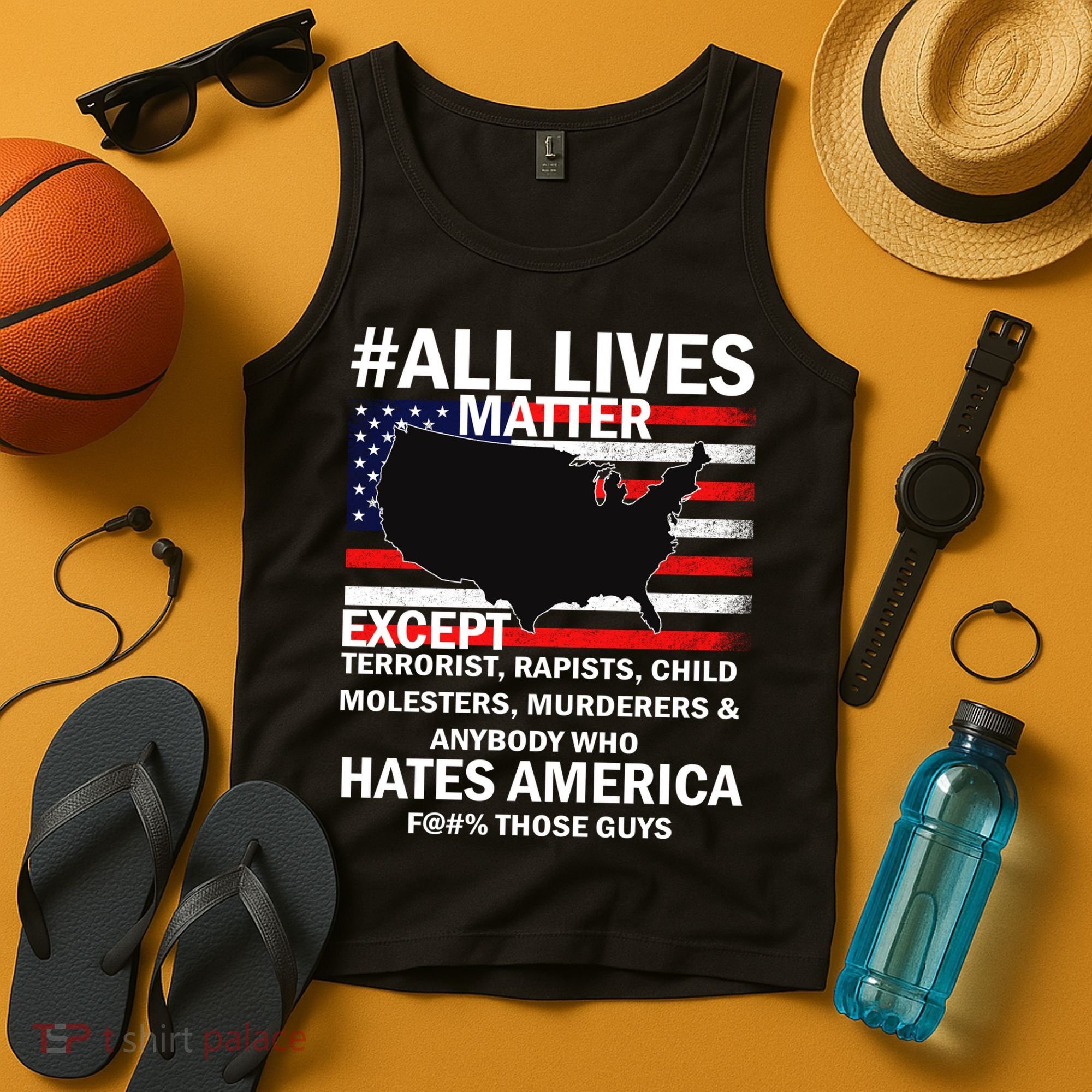 All Lives Matter Except Tank Top
