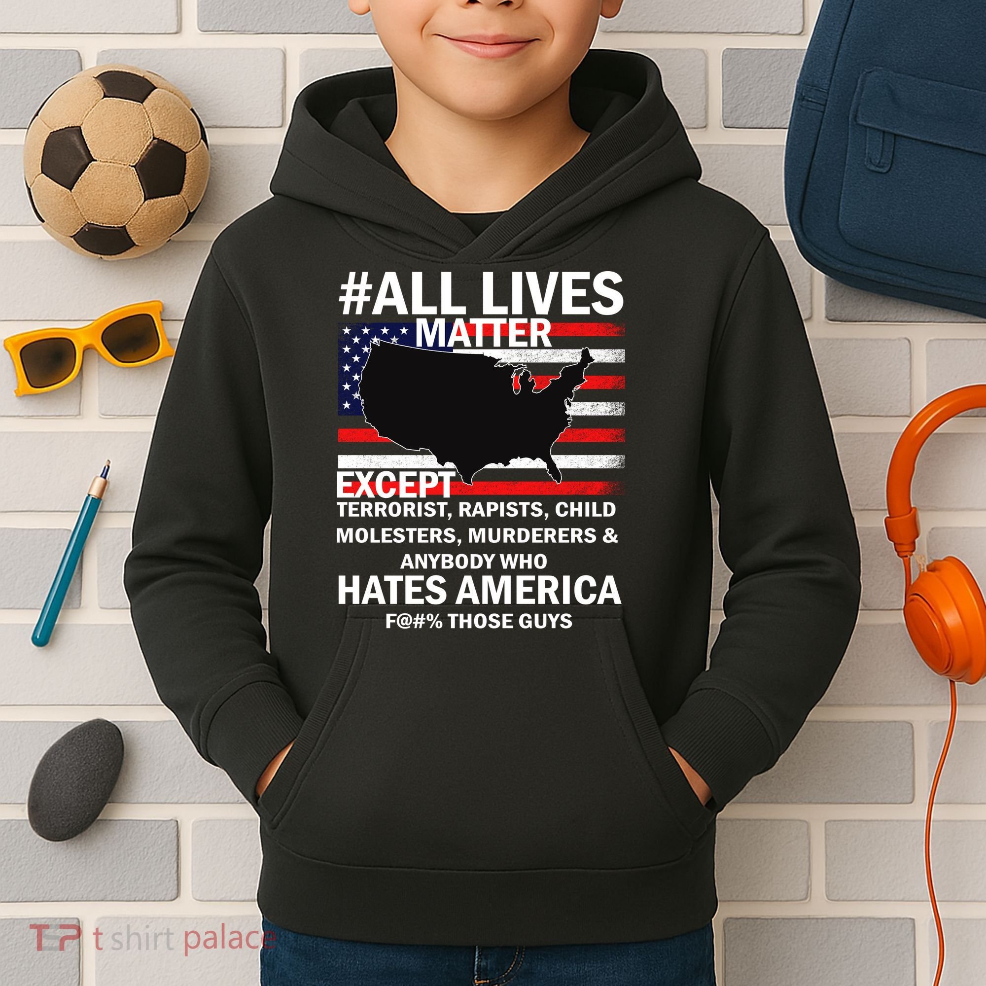 All Lives Matter Except Kids Hoodie