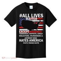 All Lives Matter Except Kids T-Shirt thumb 0