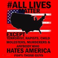 All Lives Matter Except Santa Hat thumb 1