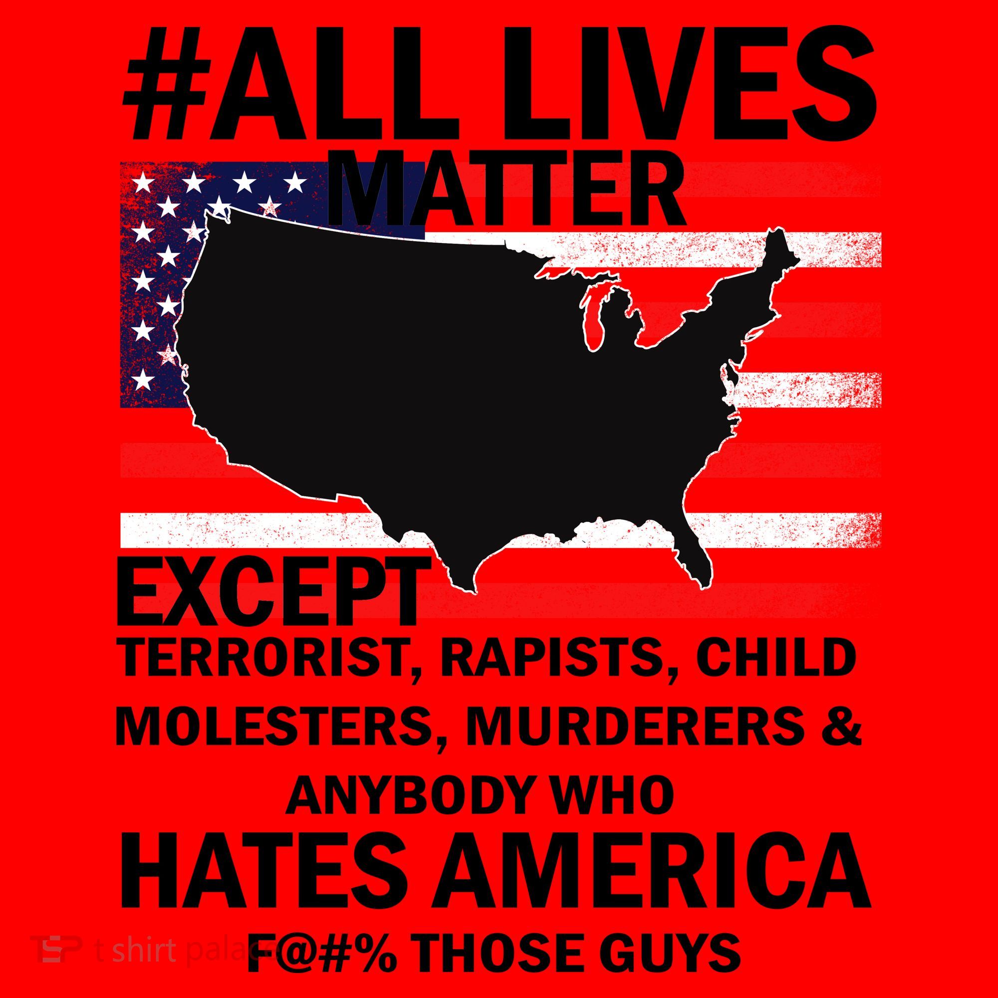 All Lives Matter Except Santa Hat