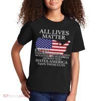 All Lives Matter EXCEPT Pro American Kids T-Shirt thumb 2