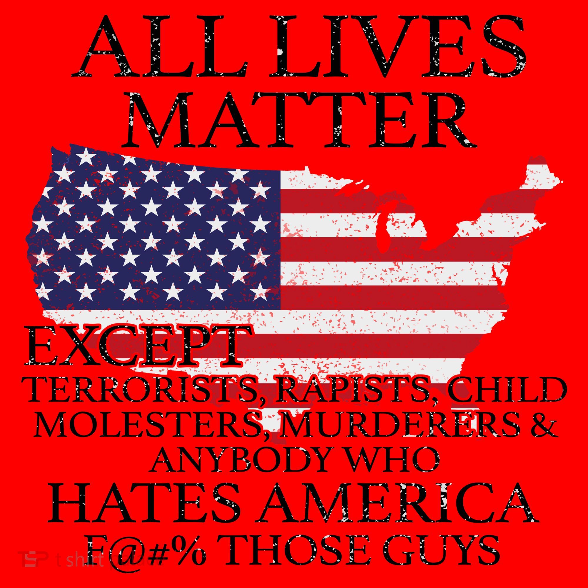 All Lives Matter EXCEPT Pro American Santa Hat