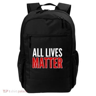 All Lives Matter Protest Backpack
