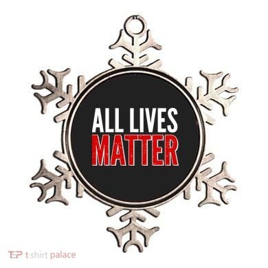 All Lives Matter Protest Ornament