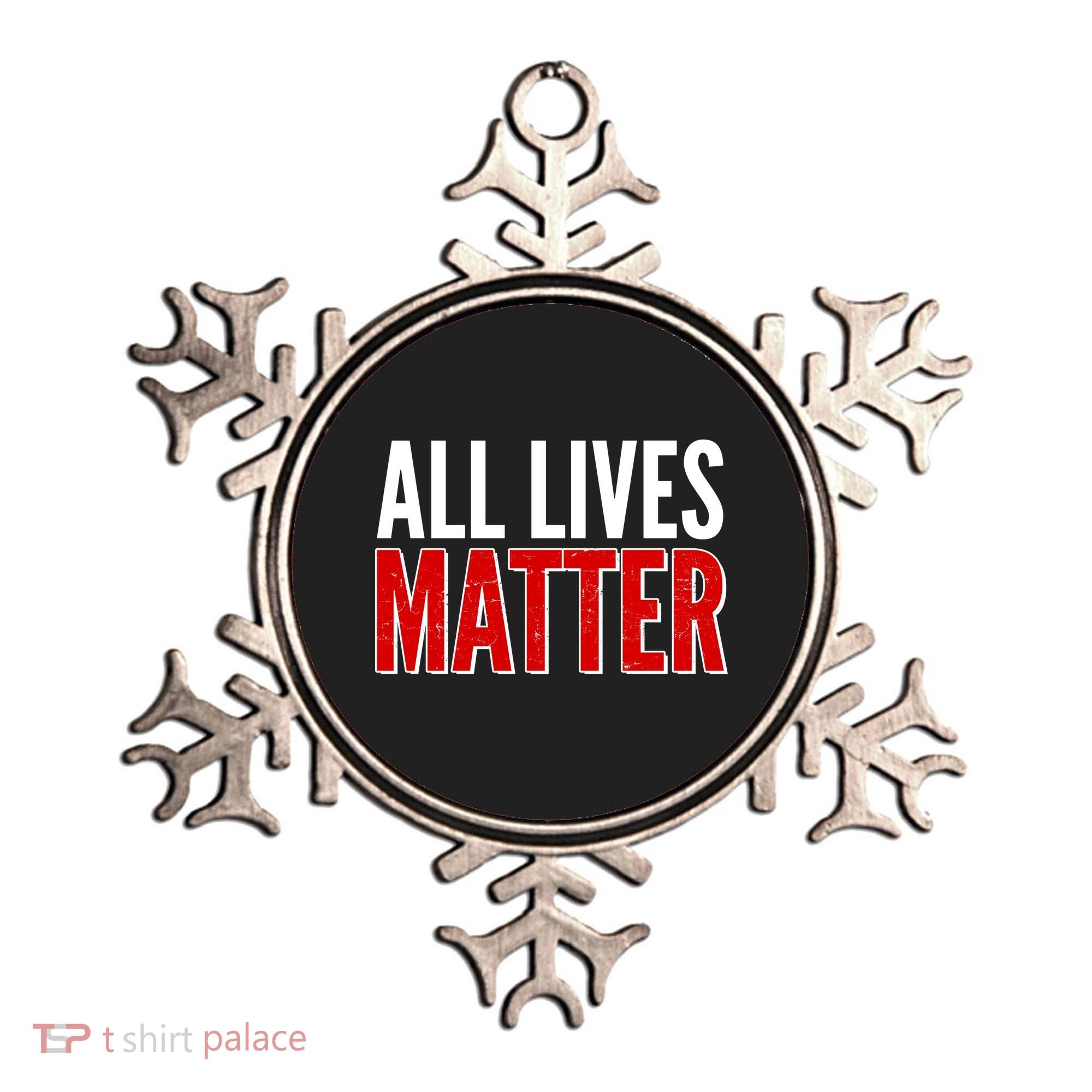 All Lives Matter Protest Ornament
