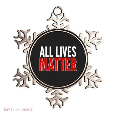 All Lives Matter Protest Ornament