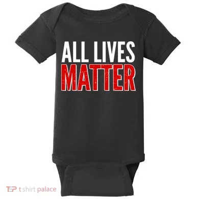 All Lives Matter Protest Baby Bodysuit